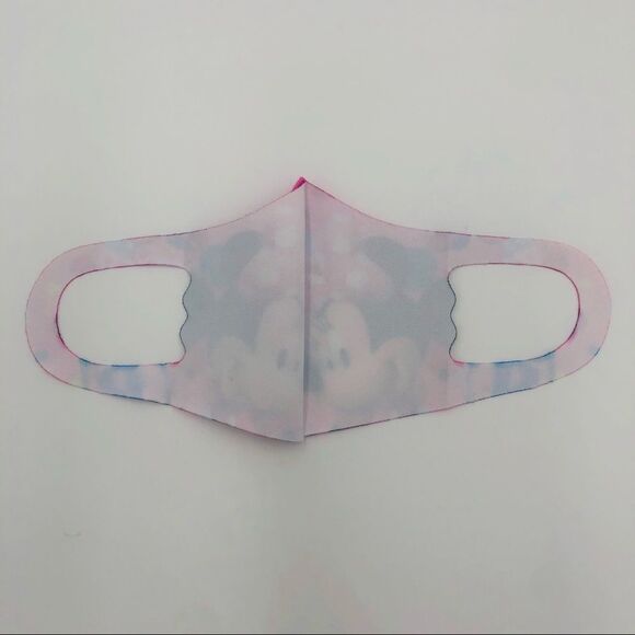 Brand New Kids Minnie Mouse Pink Reusable Face Mask Material Ice Silk - Picture 4 of 4